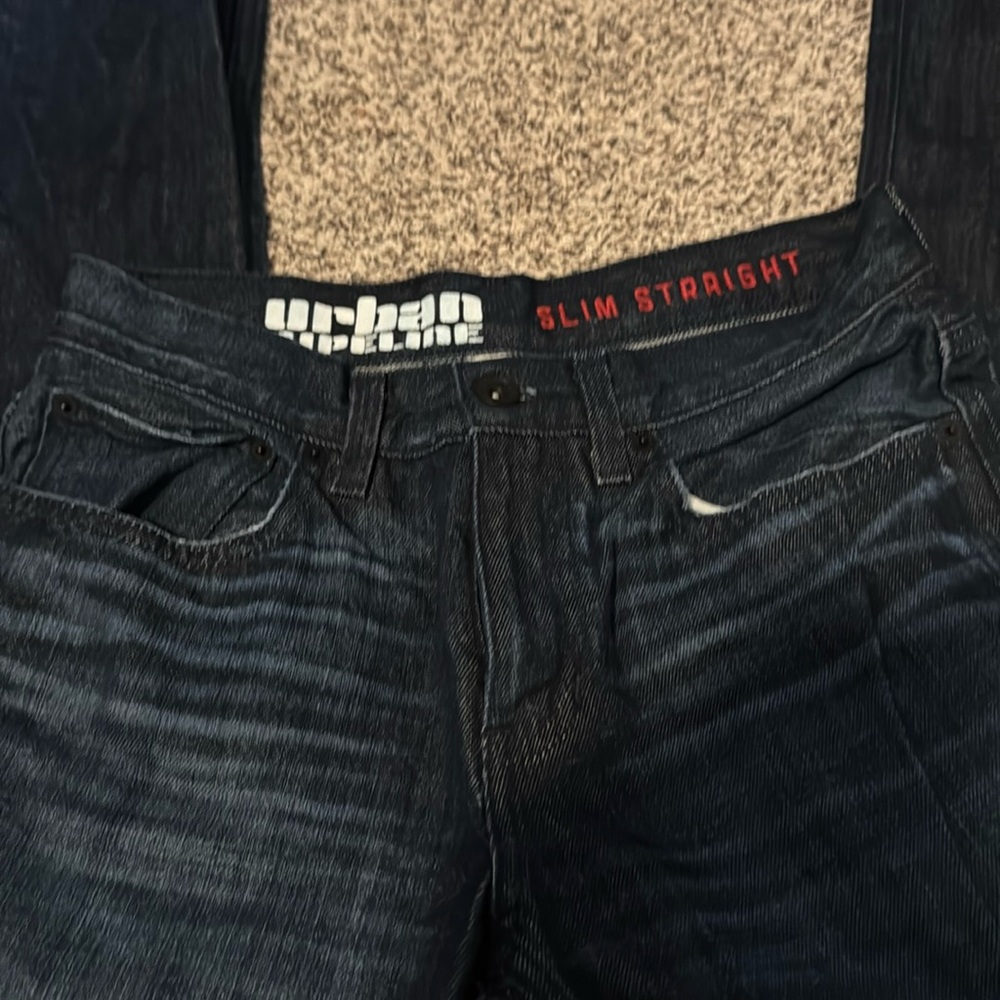Urban pipeline 30/32 dark blue jeans